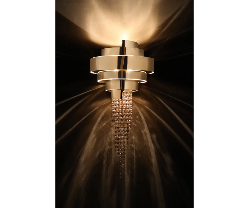 Modern Wall Sconce with Gemstone Effect - Prisma Wall Lamp