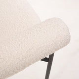 Alita Dining Chair - Chex Polar Bouclé