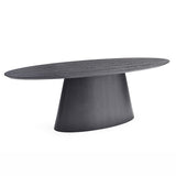 Tavamo Dining Table - Oval - Black Oak