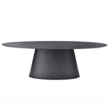 Tavamo Dining Table - Oval - Black Oak