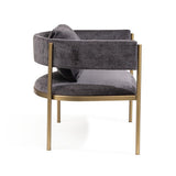 Envie II Lounge Chair - Giselle Dark Charcoal