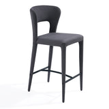 Pari I Bar Stool - Luxe Cinder Grey