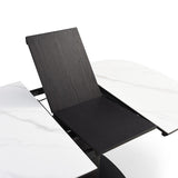 Vita Extension Table - White Ceramic