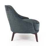 Verna Lounge Chair - Steel