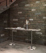 Rastrema Tapered Column Luxury Console Table, detail