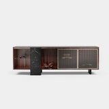 Ravello Marble Base Luxury Sideboard, alternative angle