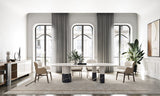Ravello Marble Base Luxury Sideboard styled in a luxury interior