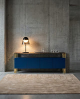 Reticolo Lacquered Luxury Sideboard in a room setting