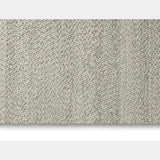Riverstone Grey Ivory Wool Luxury Rug, available from Touched Interiors UK