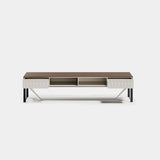 Rocco Carved Front Luxury TV Unit, alternative angle