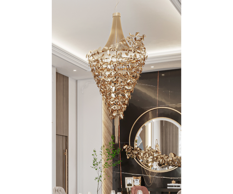 Swarovski Crystal Chandelier | High-End Interior Design