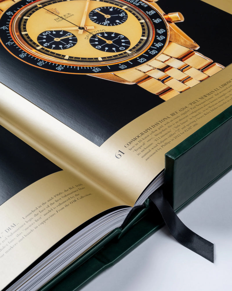 Rolex: A History of Innovation and Luxury Watches - Discover Rolex's pioneering spirit and iconic timepieces in this luxurious book.