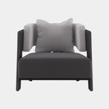 Roma Grey High-End Luxury Outdoor Armchair