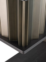 Rosone Staggered Shelf Luxury Bookcase, detail