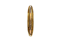 Notturna Luxury Handcrafted Polished Brass Edition Wall Lamp