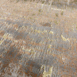 Sabbia Metallic Wave Luxury Rug, texture detail