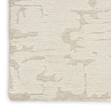 Sculptural Ivory Wool Luxury Rug, available from Touched Interiors UK