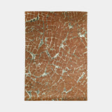 Serge Lesage Kintsugi Mahogany Rug in mahogany
