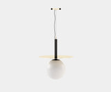 Minimalist Andy lamp with customisable finishes, perfect for luxury interior design.