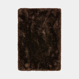 Soffice Deep Shaggy Luxury Rug, shown in Dark Chocolate