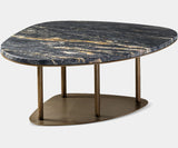 Sophisticated Coffee Table Set - Water Lily Shape Design