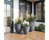 Stylish outdoor Cloud planter showcasing a natural texture, ideal for interior design.