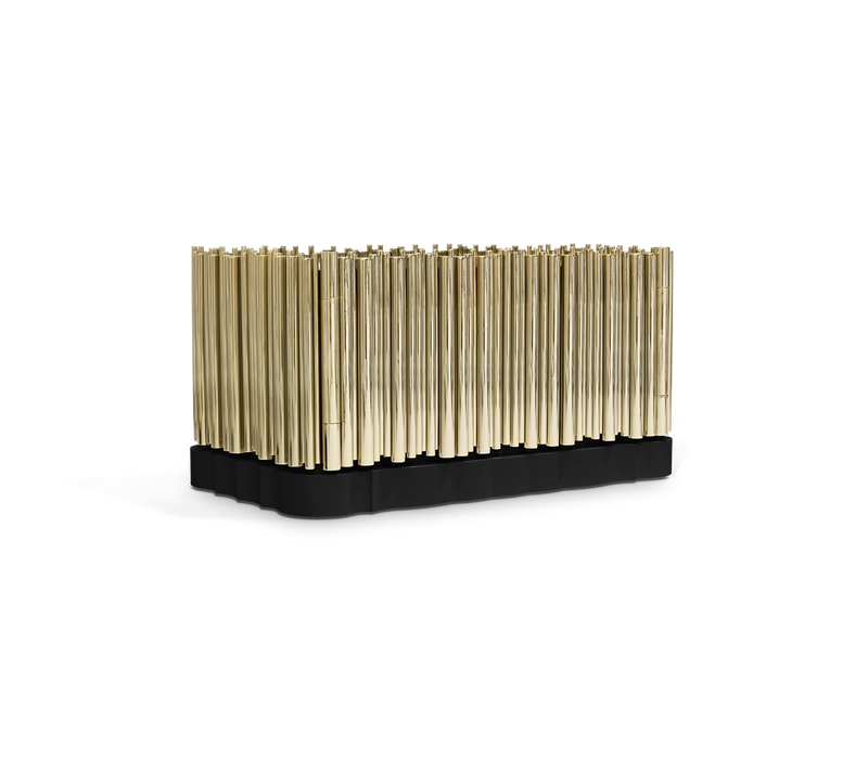 Luxury Nightstand: Bespoke furniture art featuring palisander veneer, ideal for a high-end bedroom.