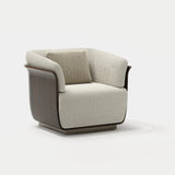 Synergy Wooden Shell Luxury Armchair, alternative angle