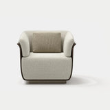 Synergy Wooden Shell Luxury Armchair, alternative angle