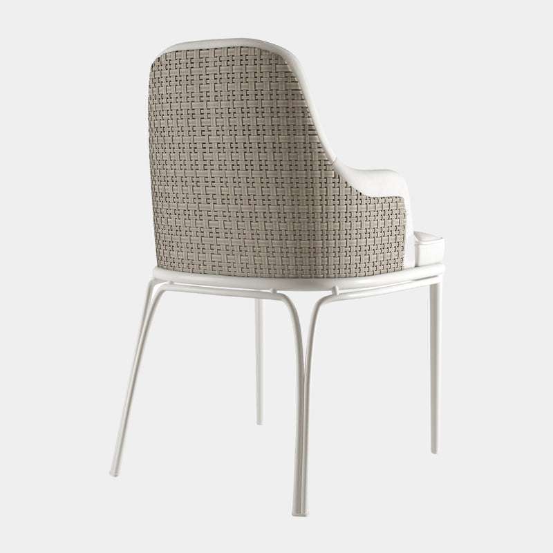 Synthetic Rope Luxury Outdoor Dining Chair