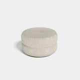 Tangier Round Luxury Pouf, alternative angle