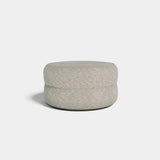 Tangier Round Luxury Pouf: grey bouclé (Cat B)