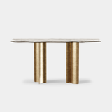 The Private Label Fusion Console Table, available from Touched Interiors UK