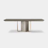 The Private Label Rohe Dining Table, available from Touched Interiors UK