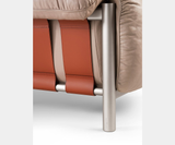 Trentini Leather Strap Luxury Armchair, view 5