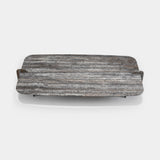 Tressette Folded Slab Marble Luxury Coffee Table, detail