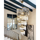 Castro Lighting Twist Chandelier, second view