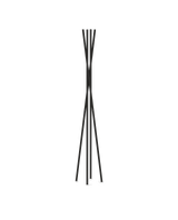 Laskasas Twisted Coat Hanger in black metal