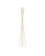 Laskasas Twisted Coat Hanger in gold metal