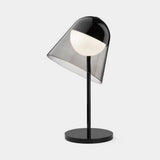 Vespero Glass Shade Luxury Table Lamp, view 4