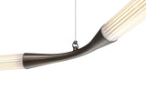 Virgulto Branching Glass Luxury Suspension Lamp, view 4