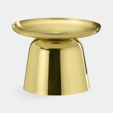 Voglia Reversible Footed Luxury Bowl in polished brass