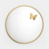 Volare Winged Round Luxury Mirror, view 4