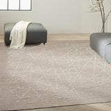 Wander Taupe Wool Luxury Rug, available from Touched Interiors UK