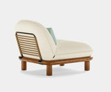 Kape Armchair: Stylish Outdoor Mid-Century Modern Patio Seat