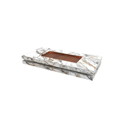 Tesoro Luxury Centre Table - White Edition Coffee Table