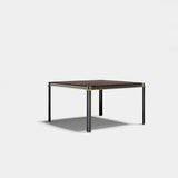 Windsor Metal Leg Luxury Dining Table, alternative angle