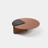 Wren Lacquer and Marble Luxury Coffee Table, alternative angle