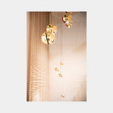 Zaffiro Sphere Luxury Suspension Lamp, view 3
