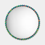 Zecchino Beaded Round Luxury Mirror, shown in another finish